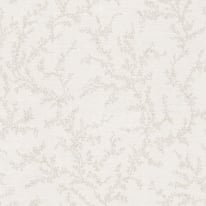 Flat swatch of AS Creation Hygge 3 Delicate Leaf Trail 79090-2 showing the detailed light textured surface.