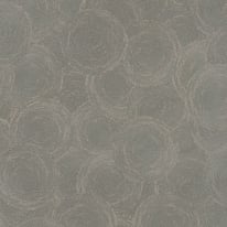 Detailed swatch scan of AS Creation Hygge 3 79093-1 showing the green background and gold metallic linework.
