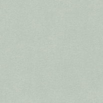 Flat material sample of the AS Creation Hygge 3 79097-2 design showing the calm, organic green palette.