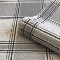 Belgravia Decor Giorgio Check Gunmetal/Silver Wallpaper - 8101
