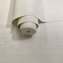 Belmont House Hendrix Weave Texture Porcelain White Wallpaper - BH10