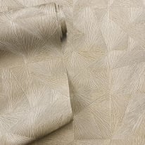 Belmont House Ziggy Abstract Cream Wallpaper - BH29