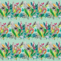 Ohpopsi Urban Tropic Azure Wallpaper - CEP50112W