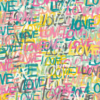 Ohpopsi Love Scrabble Pastel Pop Wallpaper - CEP50122W