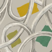Ohpopsi Twisted Geometric Earth Wallpaper - CEP50128W