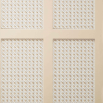 Fine Decor Cane Panel Natural Wallpaper - FD43000