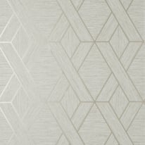 Fine Decor Miya Geometric Natural Metallic Wallpaper - FD43153