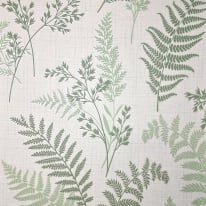Fine Decor Fern Leaf Green Wallpaper - FD43769
