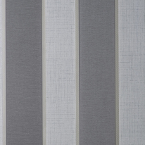 Fine Decor Larson Stripe Charcoal/Gold Metallic Wallpaper - FD42822