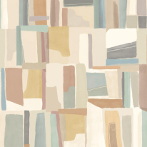 Ohpopsi Fragments Abstract Cubes Smoky Haze Wallpaper - FRA50124W