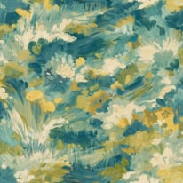 Ohpopsi Fragments Awaken Viridian Wallpaper - FRA50140W