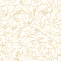 Ohpopsi Fragments Entwine Buttermilk Wallpaper - FRA50147W