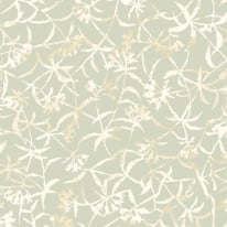 Ohpopsi Fragments Entwine Soft Sage Wallpaper - FRA50150W