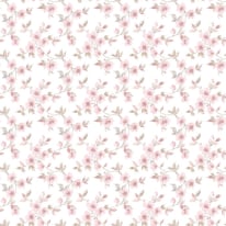 Galerie Anemone Mini Dusty Pink/Taupe Wallpaper - G78484