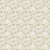 Galerie Anemone Mini Green/White Wallpaper - G78488