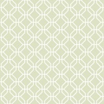 Galerie Trellis Negative Sage Green Wallpaper - G78523