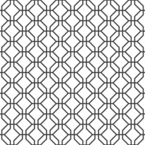 Galerie Trellis Positive Black/White Wallpaper - G78525