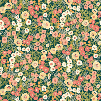 Ohpopsi Glasshouse Flora Ditsy Juniper/Ginger Wallpaper - GHS50114W