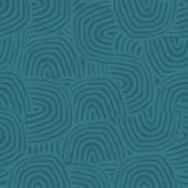 Ohpopsi Glasshouse Venation Teal Wallpaper - GHS50127W