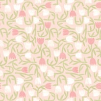 Ohpopsi Glasshouse Tiny Tulip Blush Wallpaper - GHS50133W
