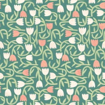 Ohpopsi Glasshouse Tiny Tulip Forest Wallpaper - GHS50138W