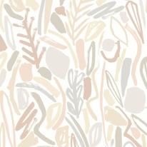 Ohpopsi Glasshouse Verdure Parchment Wallpaper - GHS50143W