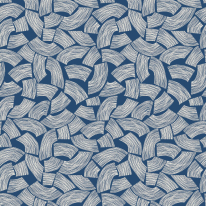 Ohpopsi Glasshouse Elements Indigo Wallpaper - GHS50164W