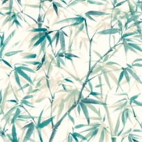 Ohpopsi Shadow Bamboo Peacock Wallpaper - HAN50115W