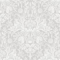 Holden Decor Harlen Woodland Design Grey Wallpaper - 90160