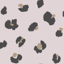 Holden Decor Large Leopard Spot Pink Metallic Wallpaper - 13031