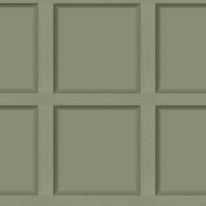 Holden Decor Modern Wood Panel 3D Effect Green Wallpaper - 12982