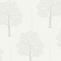 Holden Decor Opus Ornella Tree Grey Glitter Wallpaper - 35253