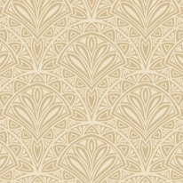 Hoopla Walls Elegance Deco Fan Gold Wallpaper - HWA1023W