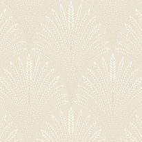 Hoopla Walls Elegance Leaf Fan Natural Wallpaper - HWA1031W