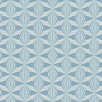 Hoopla Walls Sunray Diamond Blue Wallpaper - HWA1053W