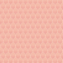 Hoopla Walls Retro Arch Blush Pink Wallpaper - HWA1072W