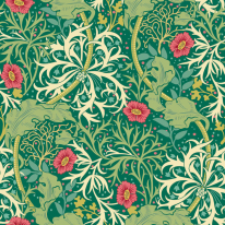Hoopla Walls Seaweed Garden Emerald Wallpaper - HWA1108W