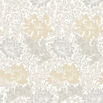 Hoopla Walls Chrysanthemum Natural Stone Wallpaper - HWA1120W