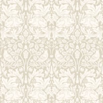 Hoopla Walls Forest Rabbit Natural Wallpaper - HWA1137W
