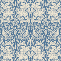 Hoopla Walls Forest Rabbit Navy Blue Wallpaper - HWA1144W