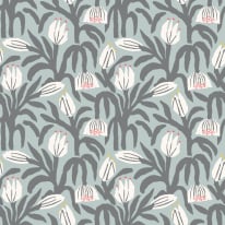 Hoopla Walls Chunky Flower Summer Shower Wallpaper - HWA1149W
