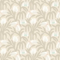 Hoopla Walls Chunky Flower Hazelwood Wallpaper - HWA1151W
