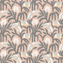Hoopla Walls Chunky Flower Powder Puff Wallpaper - HWA1152W