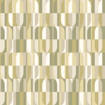 Hoopla Walls Building Blocks Olive Mix Wallpaper - HWA1165W