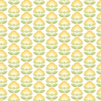 Hoopla Walls Retro Flower Sunshine Wallpaper - HWA1170W