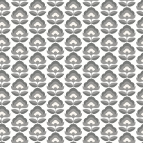 Hoopla Walls Retro Flower Chalkboard Wallpaper - HWA1173W