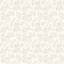 Hoopla Walls Petite Posy Stone/Linen Wallpaper - HWA1183W
