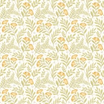 Hoopla Walls Petite Posy Citrus Sun Wallpaper - HWA1185W