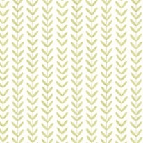 Hoopla Walls Elegance Ditsy Leaf Stripe Apple Wallpaper - HWA1226W