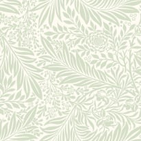 Hoopla Walls Elegance Leaf Vine Sage Wallpaper - HWA1232W